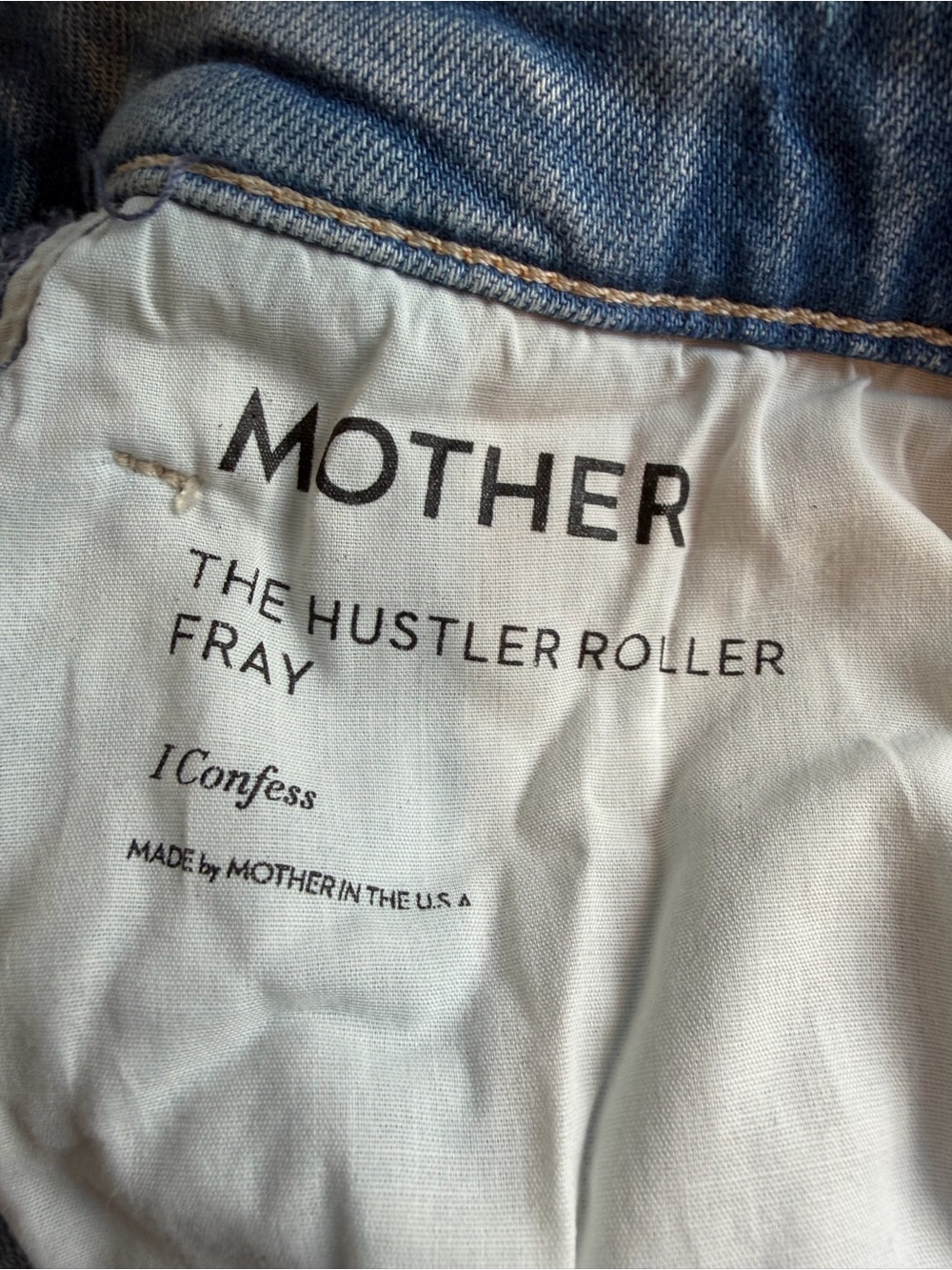 MOTHER Superior Hustler Roller Fray Size 29 ECU - Picture 4 of 9
